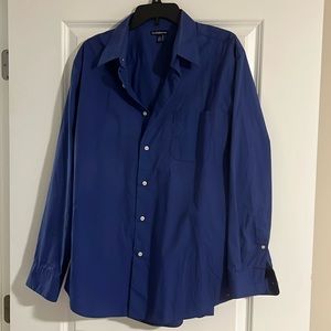 Croft & Barrow dress shirt blue 16 1/2- 17